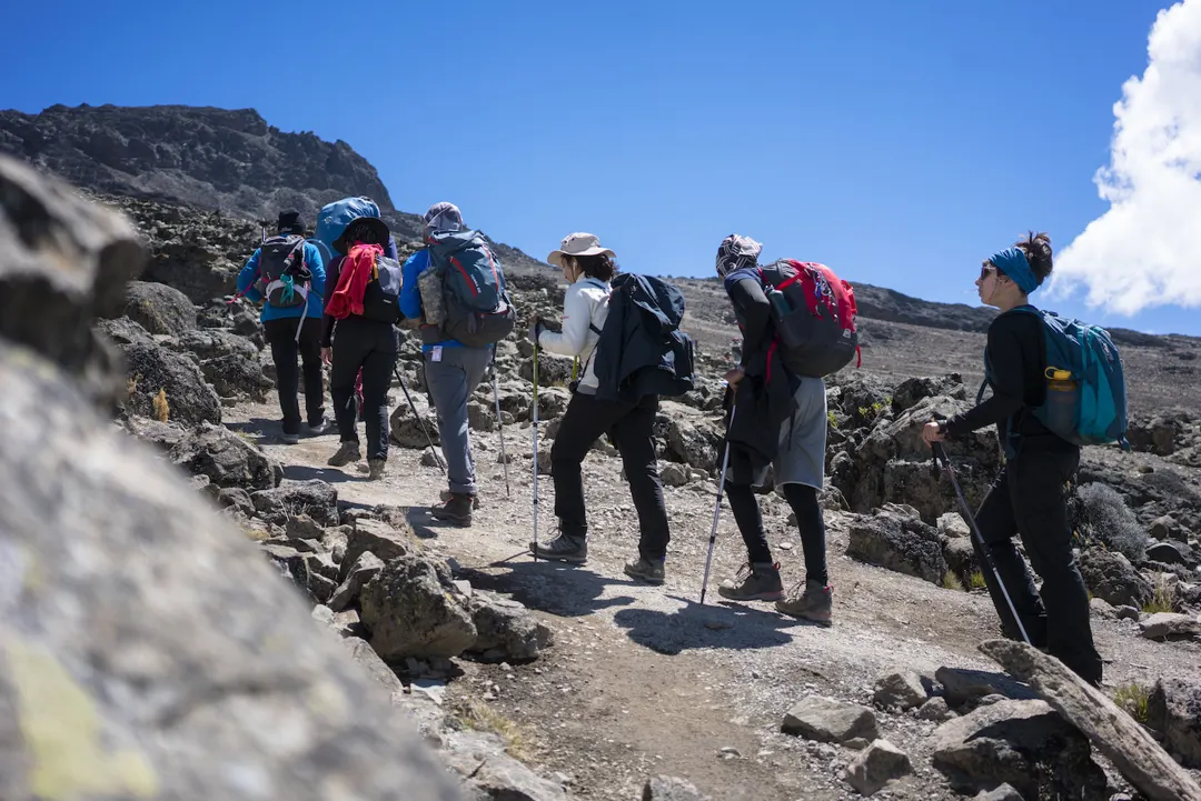 Our first Kilimanjaro experience in Tanzania