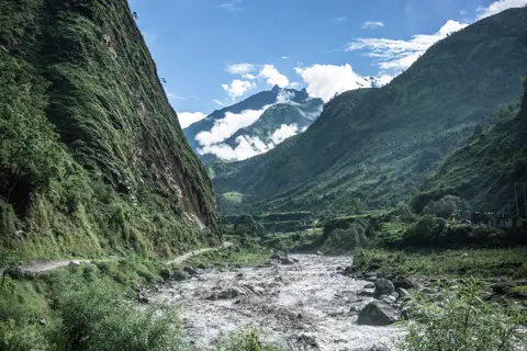 Hiking in the Himalayas