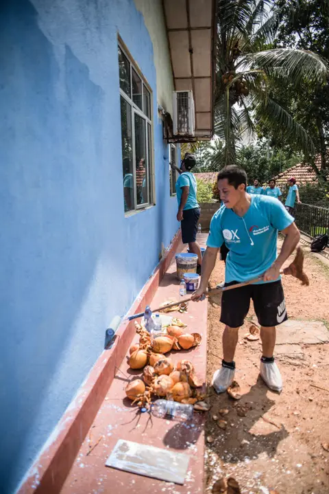 Building our second computer Lab in Sri Lanka