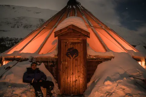 Camping in the Arctic Circle